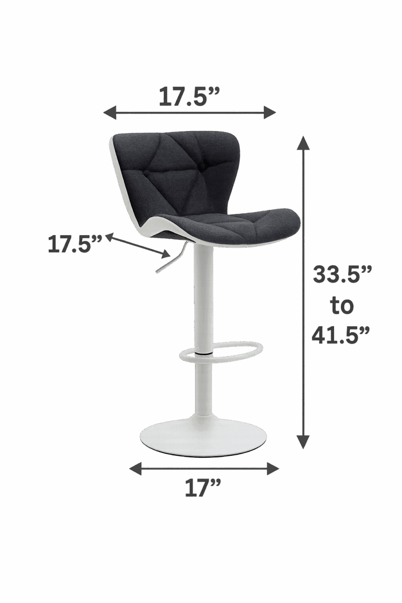 WALTER BAR STOOL DIMENSIONS