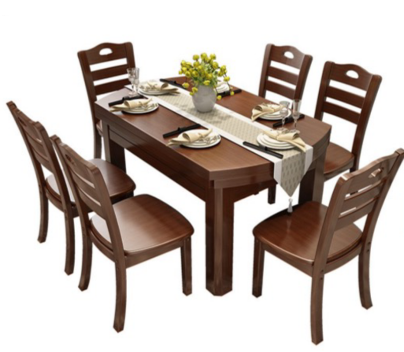 Alternative view of 1810 Convertible Table Dining Set