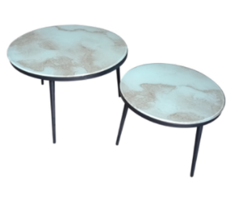 605 Coffee Table and Side Table