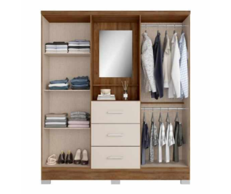 118 Wardrobe with Dresser - Image 2