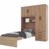 134 Bed with Wardrobe