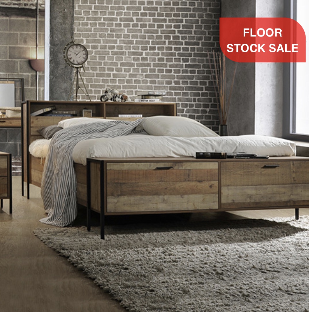 Rustic Bed Frame - Queen