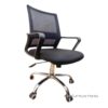 CrestMesh 9013 Mid-Back Mesh Office Chair with Chrome Base