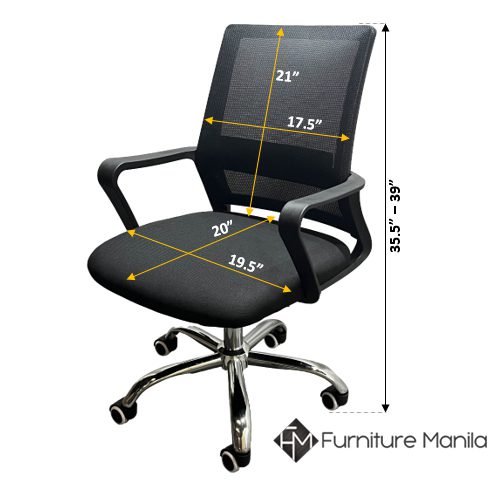 9013 Office Chair Dimension