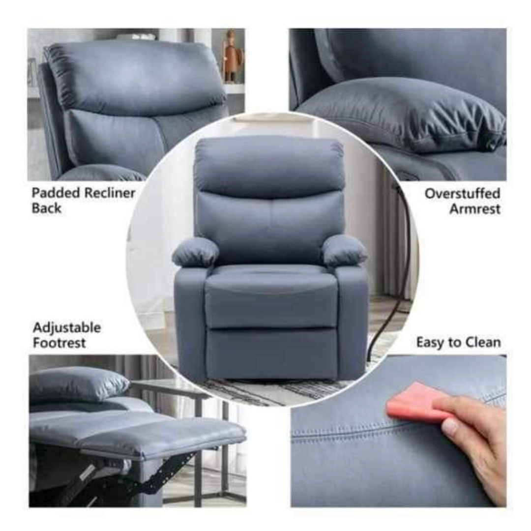 G01 Rocking Recliner - Brown - Image 2