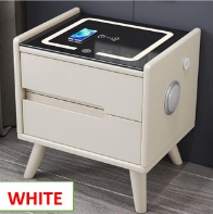 Smart Side Table with Wireless Charger and Speaker - Image 7
