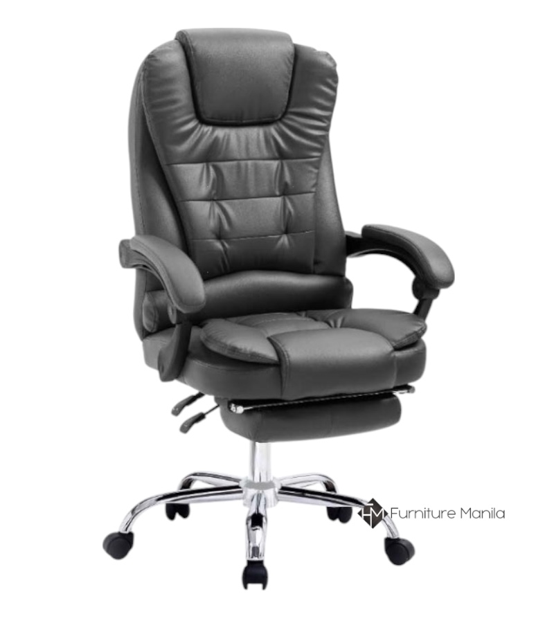 195 Reclining Executive Office Chair with Footrest