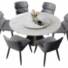 J136 Round Table Dining Set