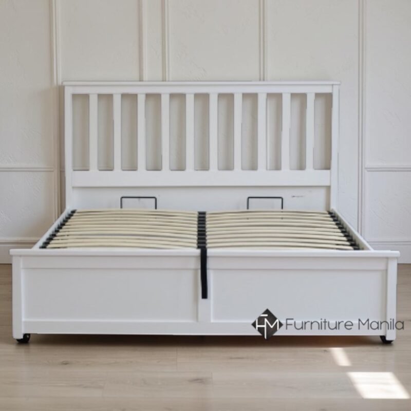 Alternative view of Aurelia Lift-Up Storage Bed Frame with Hydraulic Base
