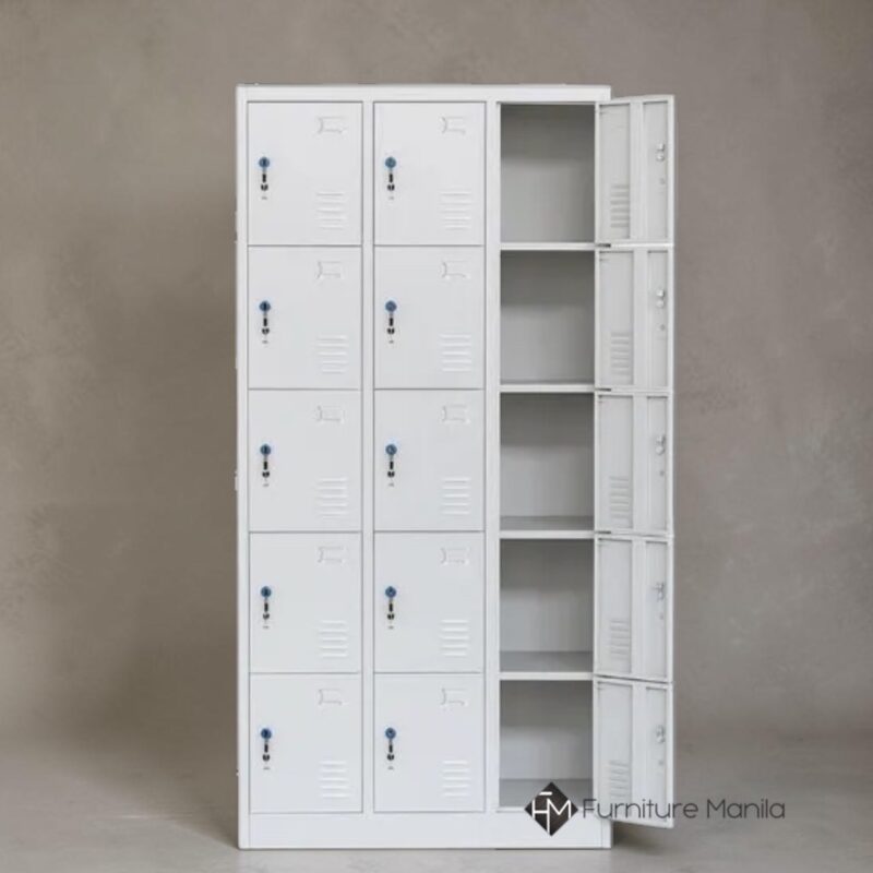Alternative view of Sentinel Fifteen Door Steel Locker Cabinet - 15 Door