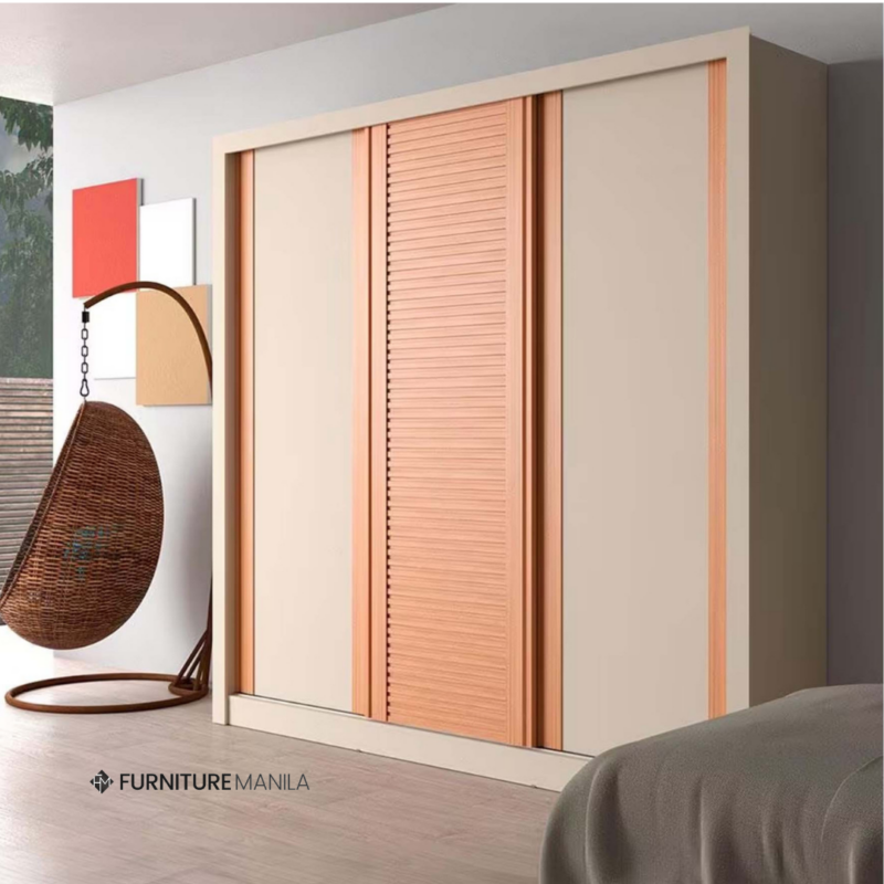 Village 3-Door Sliding Door Wardrobe