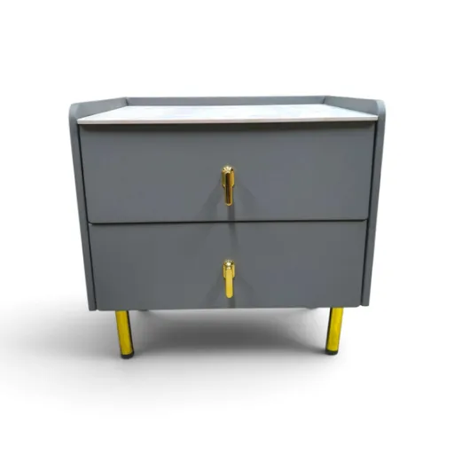 Alternative view of GT01 Night Table - Dark Gray