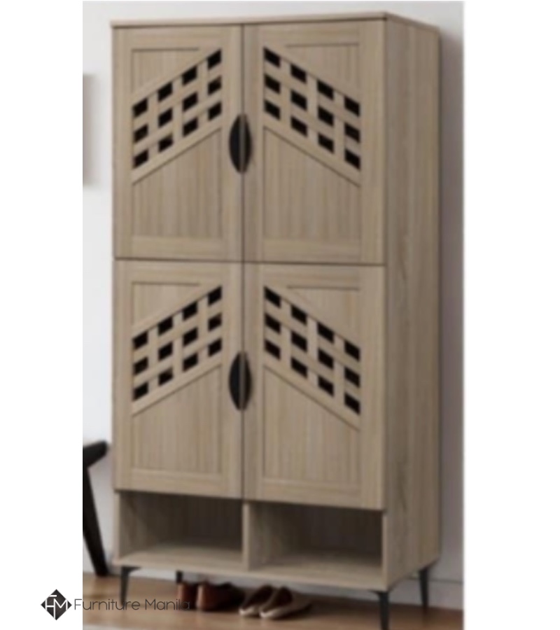 92 Shoe Cabinet - White Oak