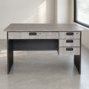 Mervaxon 4-Drawer Office Desk with Lockable Storage
