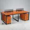 Synergy Collaborative Office Workstation (4-Seater)
