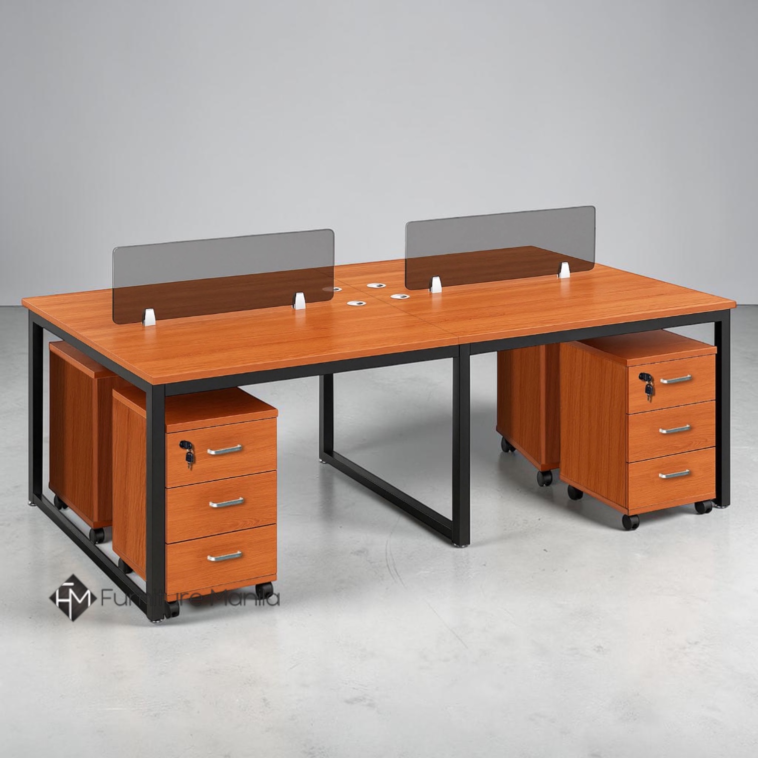 Synergy Collaborative Office Workstation (4-Seater)