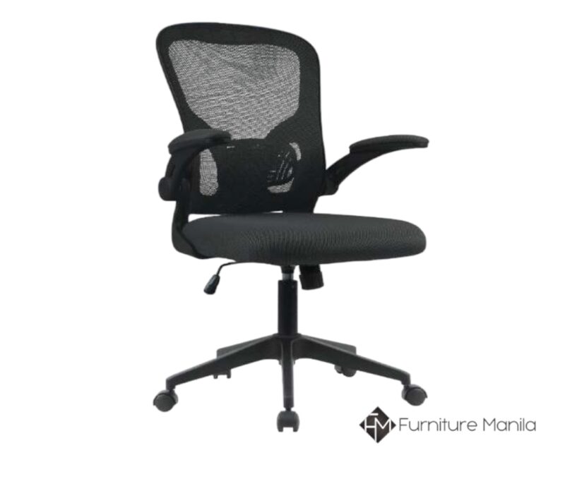 A3 Office Chair with Adjustable Lumbar Support - Black