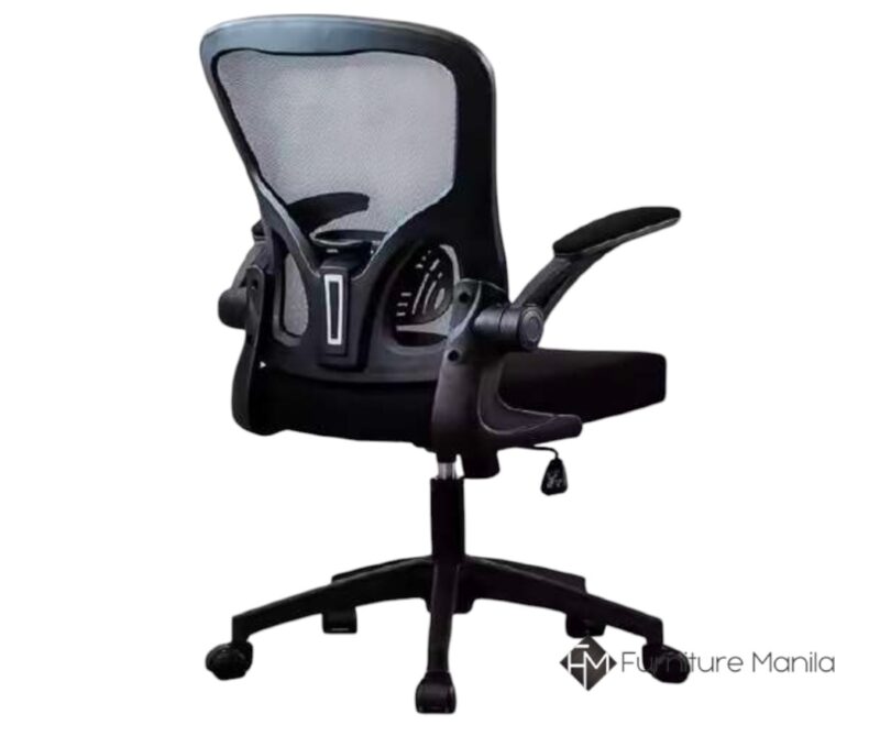 Alternative view of A3 Office Chair with Adjustable Lumbar Support - Black