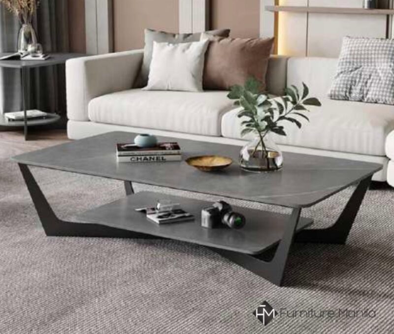 Caffy Sintered Stone Coffee Table