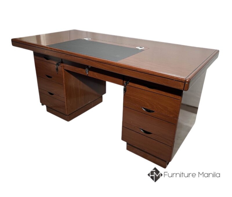 216 Office Table - Mahogany