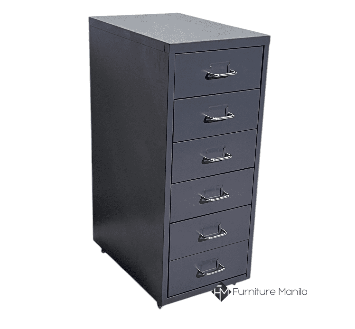 OD6 6-Layer Vertical Metal Drawer Cabinet - Gray