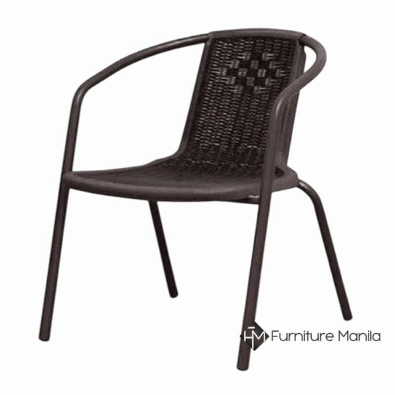 Bora Stackable Rattan-Style Chair