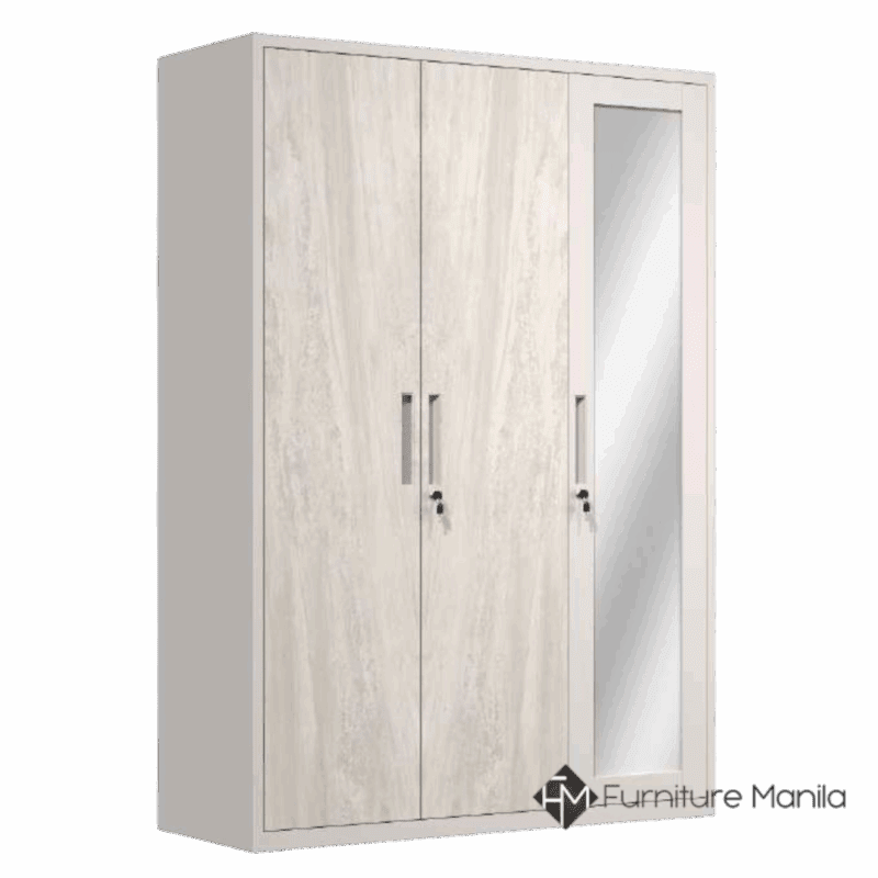 Vienna 3-Door Wardrobe with Mirror