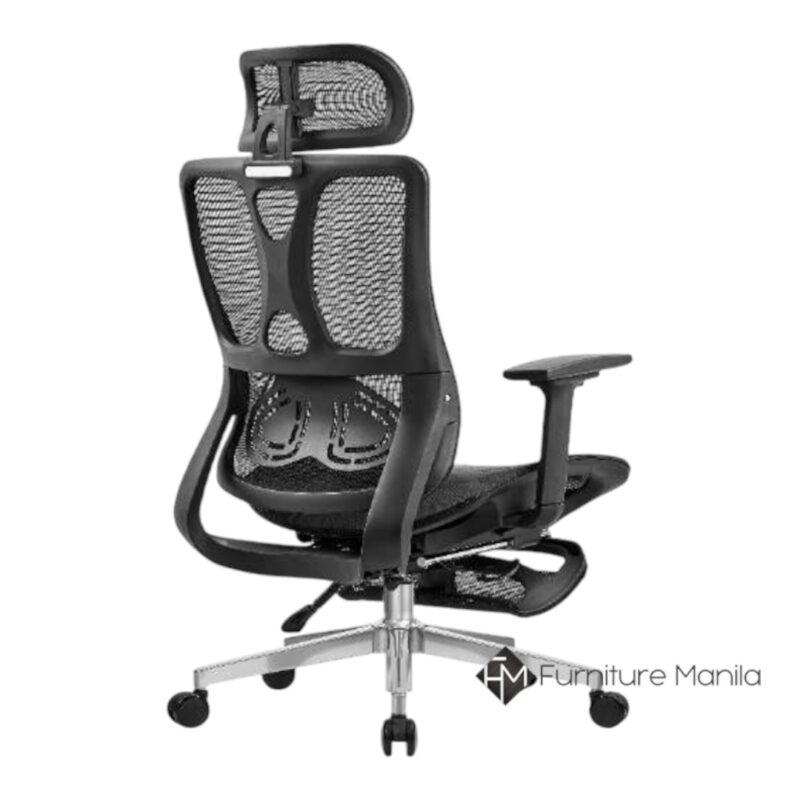 Alternative view of Aeris Mesh Recliner Chair - Black