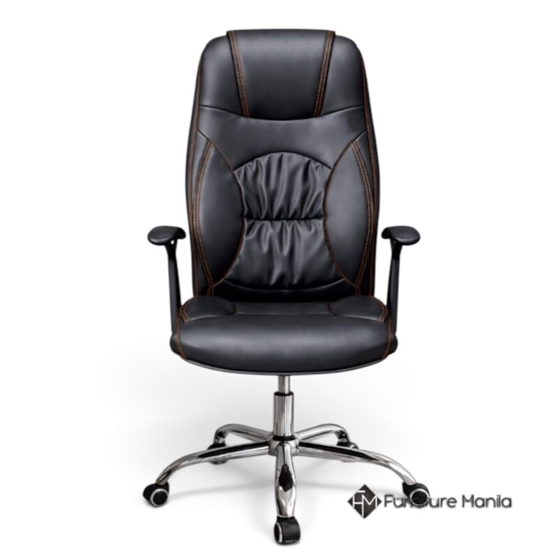 Alternative view of Glenhaven Reclining Executive Leatherette Office Chair