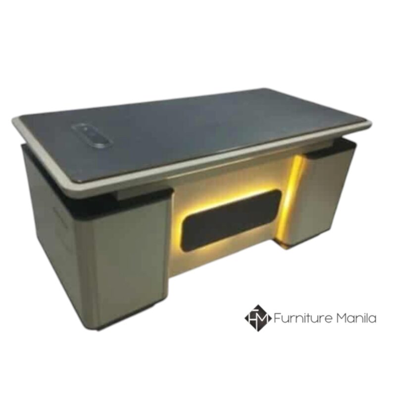 Aurora 1.6 m Executive Desk with Ambient LED