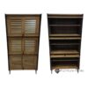 Breezewood 3-Door Shoe Cabinet – Walnut