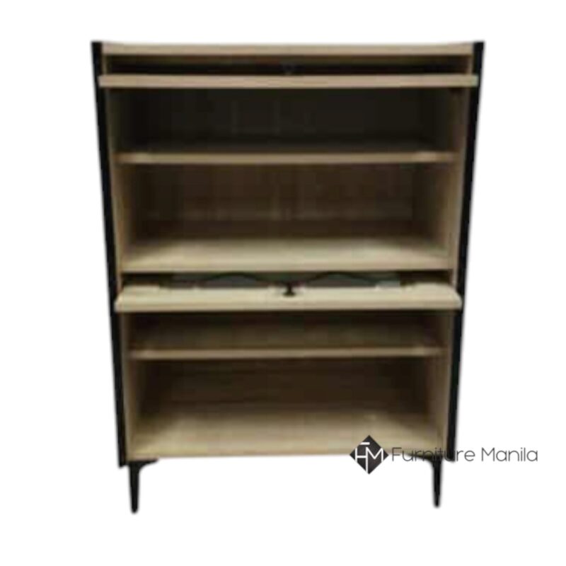 Alternative view of Sonoma Lattice 2-Door Shoe Cabinet