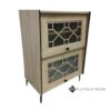 Sonoma Lattice 2-Door Shoe Cabinet