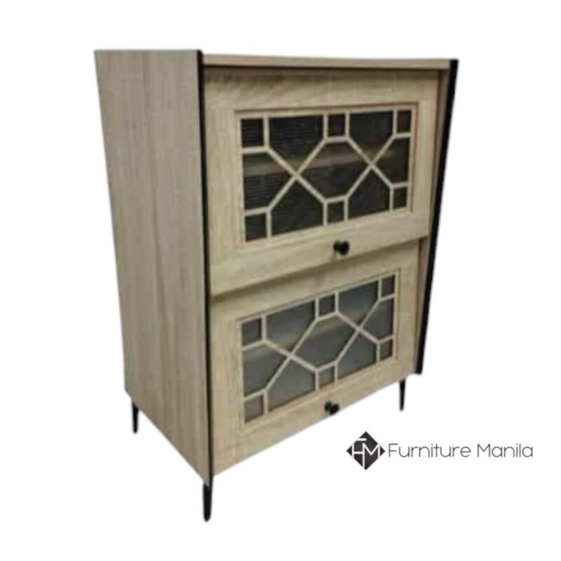 Sonoma Lattice 2-Door Shoe Cabinet