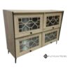 Sonoma Lattice 4-Door Shoe Cabinet