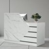 Luxe Marble-Front Reception Counter (1.2 m)