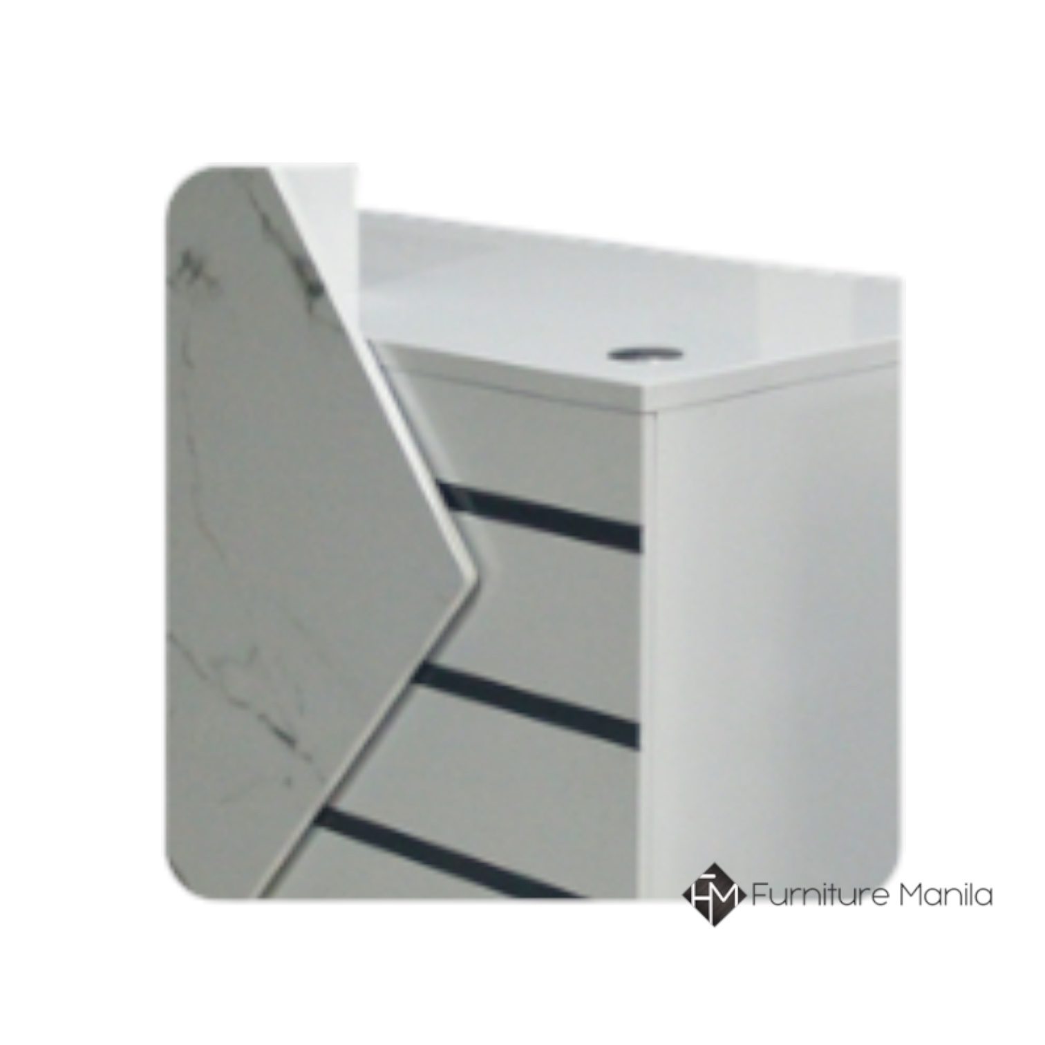 Luxe Marble-Front Reception Counter (1.2 m) - Image 4