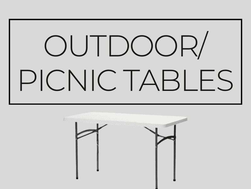 Outdoor/Picnic Tables