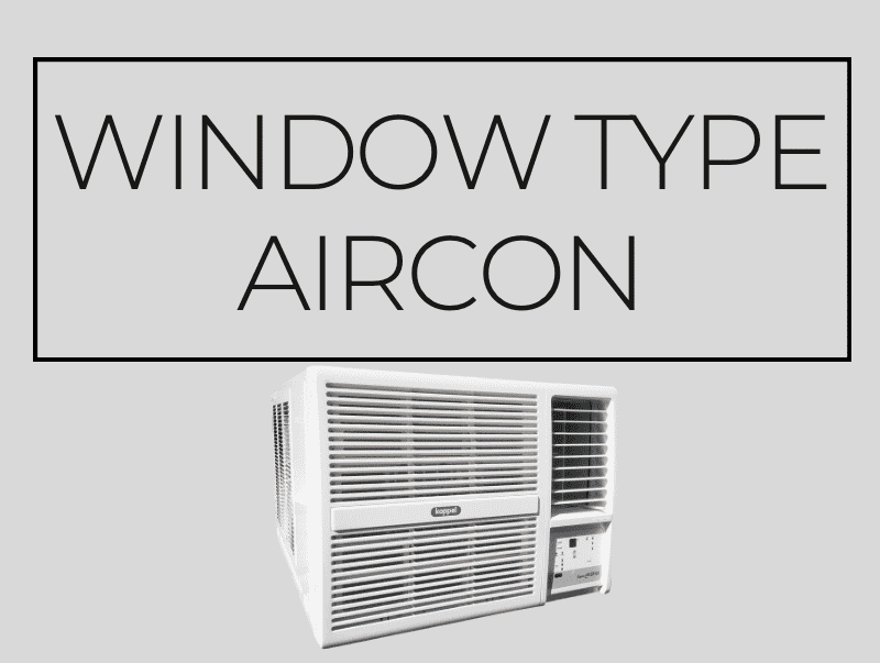 Window Type Aircon