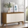 Capri Quartz 4-Door Buffet Cabinet