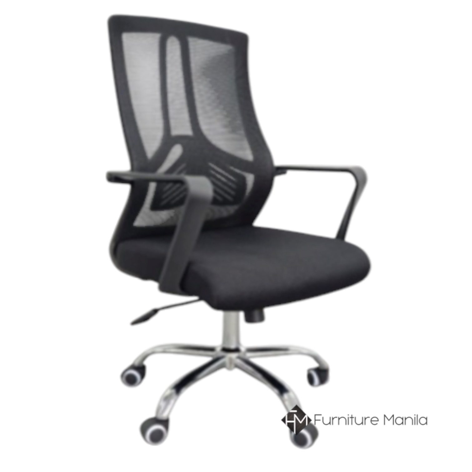CrestFlow High-Back Mesh Office Chair with Lumbar Support