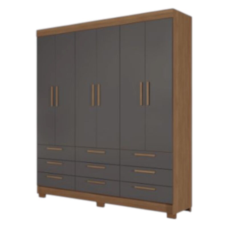 Alternative view of Cortona 6-Door Wardrobe