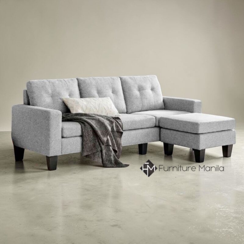 Cloudline Reversible Corner Sofa Set with Ottoman