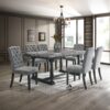 TrishStone 6-Seater Marble Dining Set