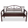 Celeste Floral Metal Bench