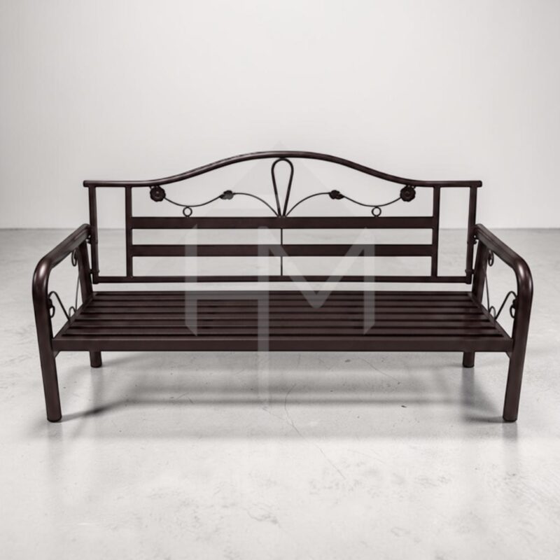 Avignon Leaf Metal Bench