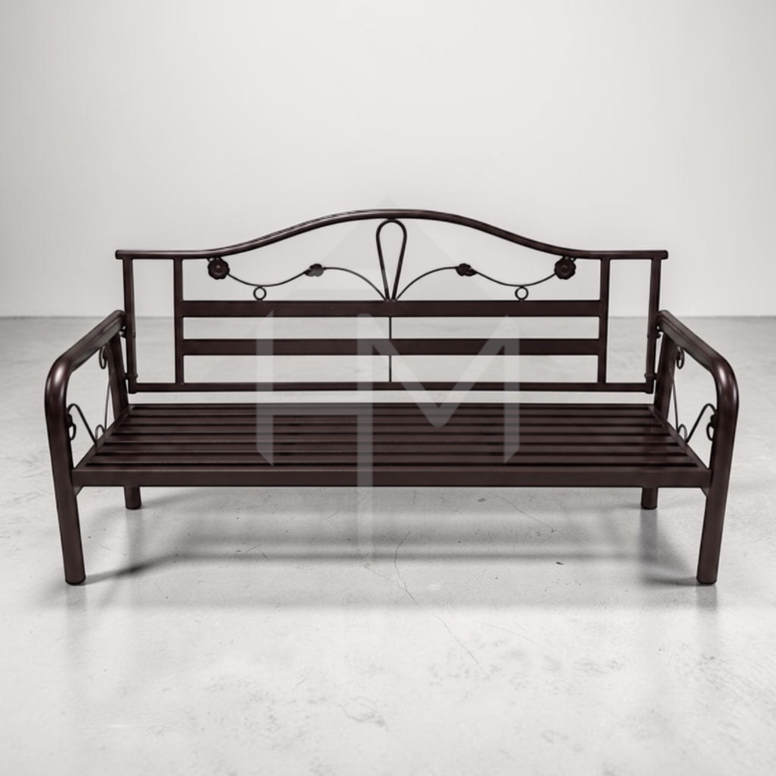 Avignon Leaf Metal Bench
