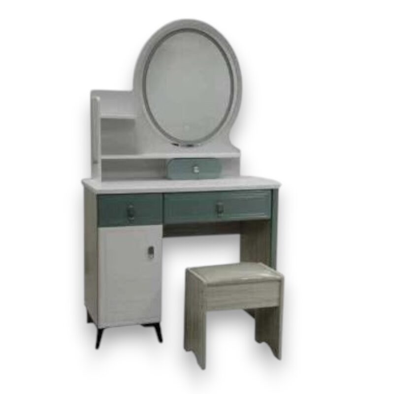 Alternative view of Luna LED Vanity Dressing Table with Stool