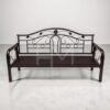 Verona Scroll Metal Bench