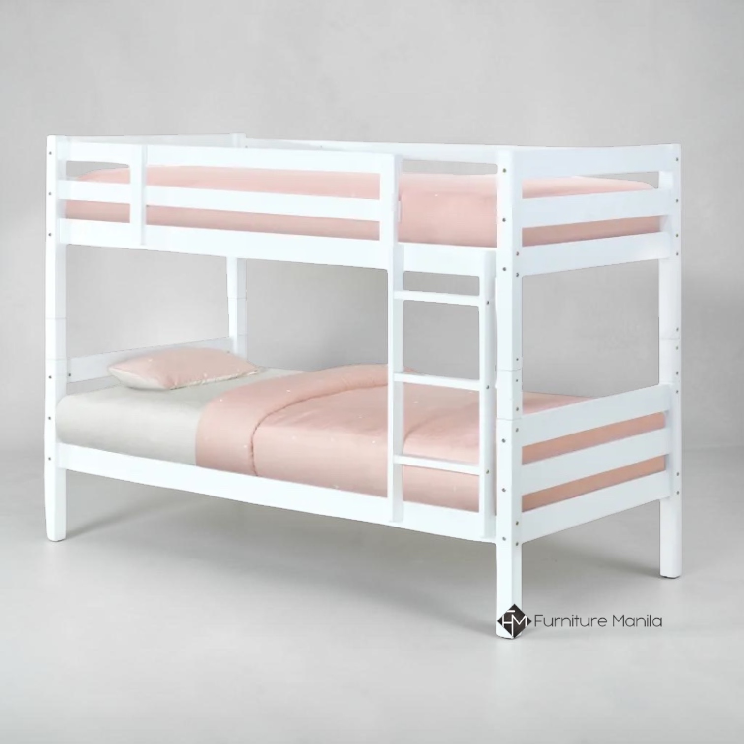 Aspen Solid Wood Single Bunk Bed Frame